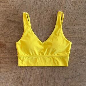 BuffBunny Yellow Monarch Bra